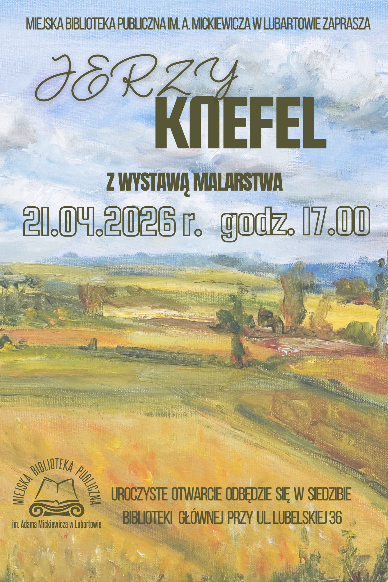 WERNISAŻ WYSTAWY OBRAZÓW J. KNEFLA